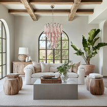 Murano glass chandeliers