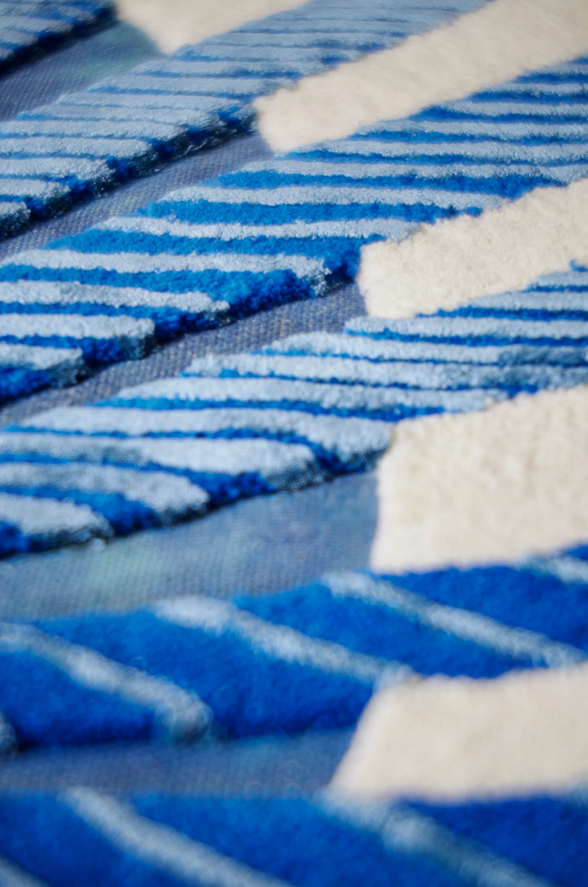 Pincho Blues | Hand-Tufted Wool and Viscose Rug