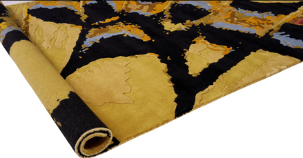 The Swallowtail | Hand-Knotted Wool, Silk and Tencel Rug