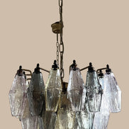 Lampadario Poliedri | Rosa, Giallo e Verde