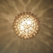 Lampadario a sospensione Poliedri | Vetro Fumè