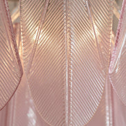 Lampadario Murano Glass Rosa Rondini | Stile vintage Mazzega