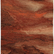 Canyon's Edge | Tappeto annodato a mano in lana e viscosa