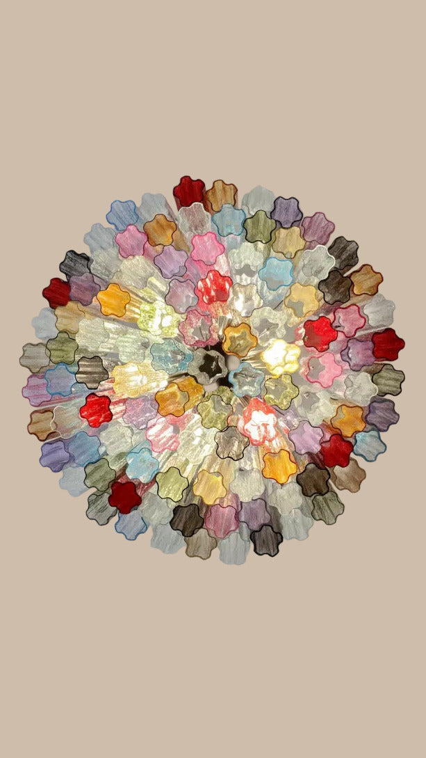 Lampadario a stella | Multicolore